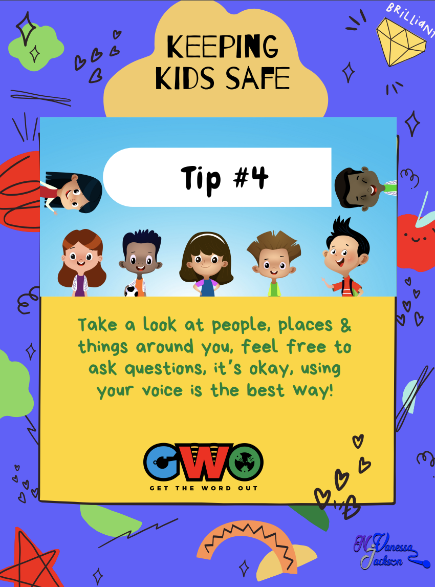 5 Ways To Keep Kids Safe - Get The Word Out